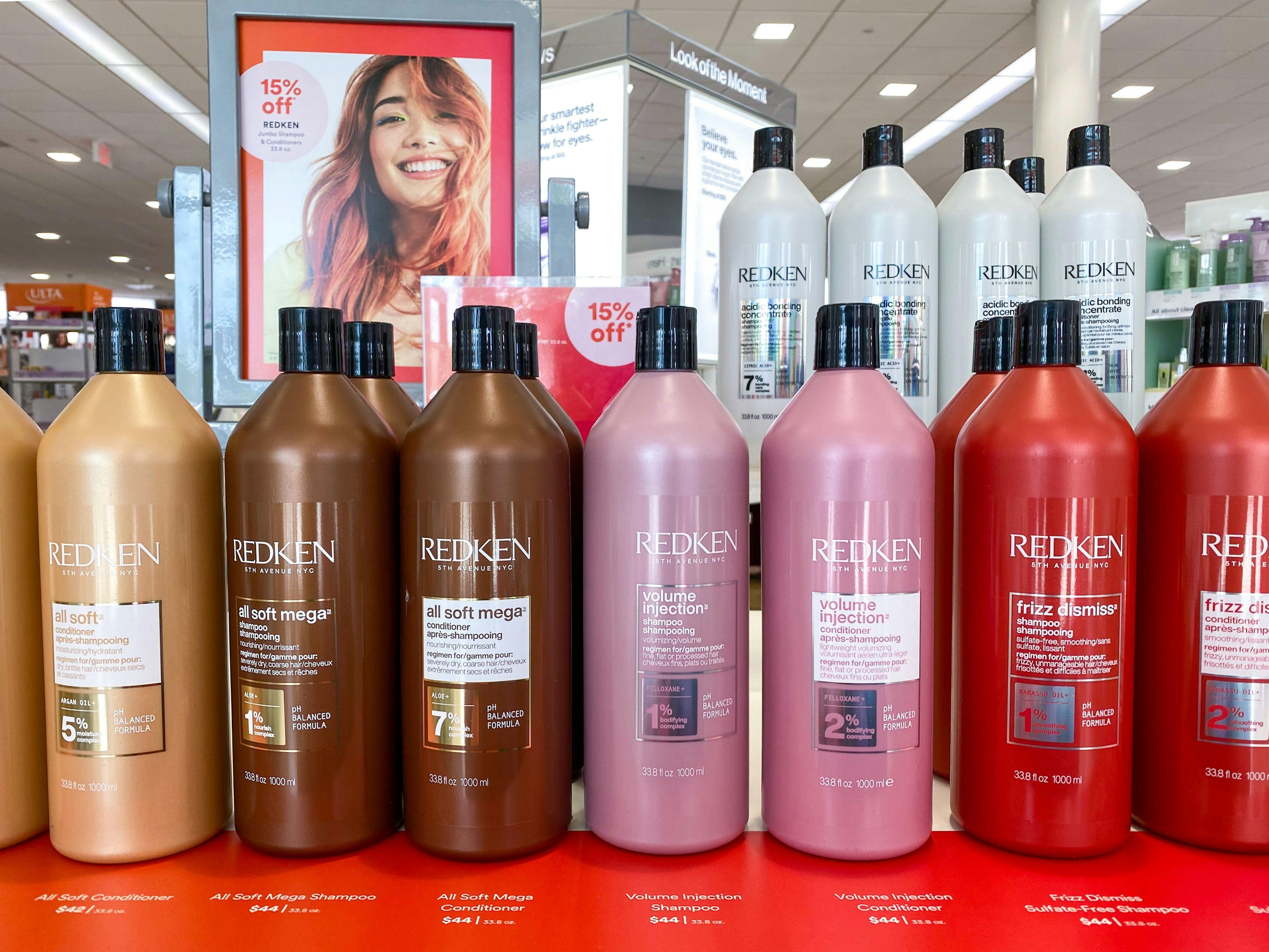Jumbo Redken Shampoos & Conditioners, 15 off at Ulta The Krazy