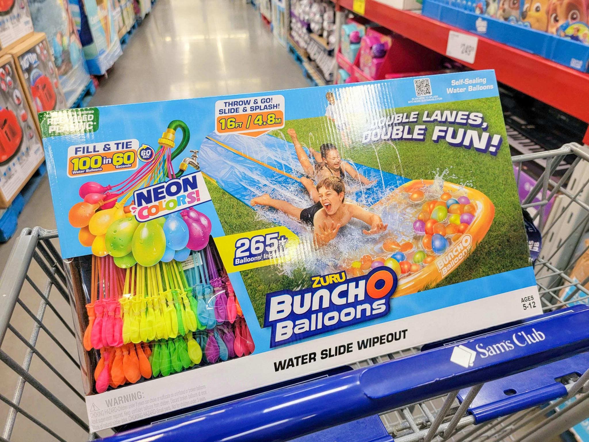 Bunch O Balloons Waterslide + 165 Water Balloons, Just $ on Amazon -  The Krazy Coupon Lady