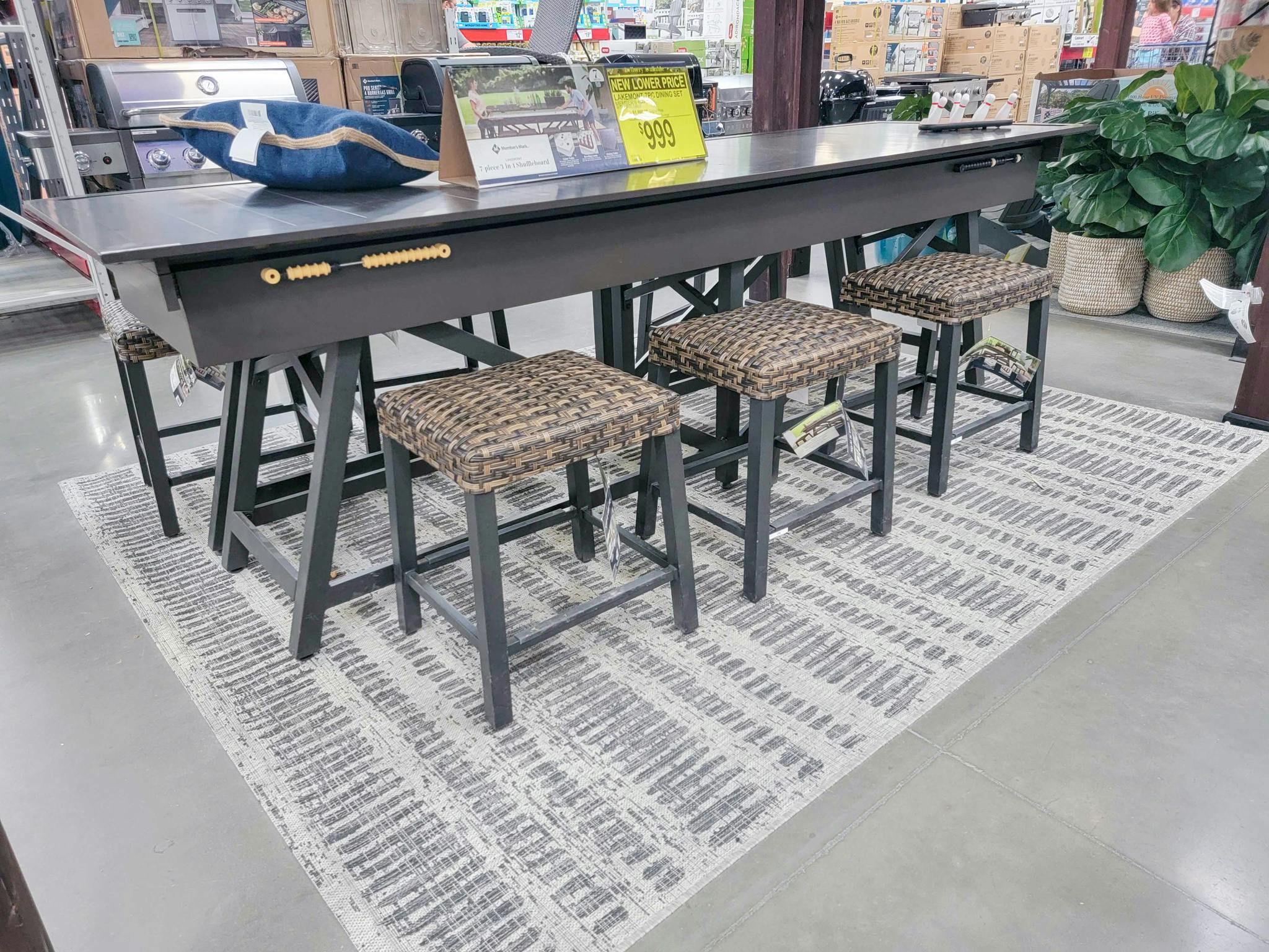 7Piece Shuffleboard Dining Set, Only 999 at Sam's Club The Krazy Coupon Lady