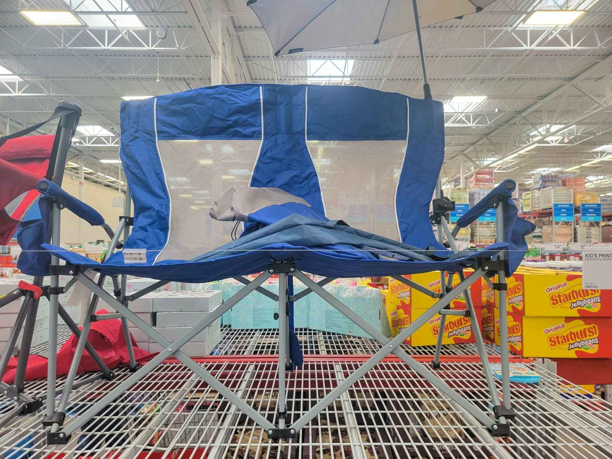 Double oversized hard arm chair at Sam's Club