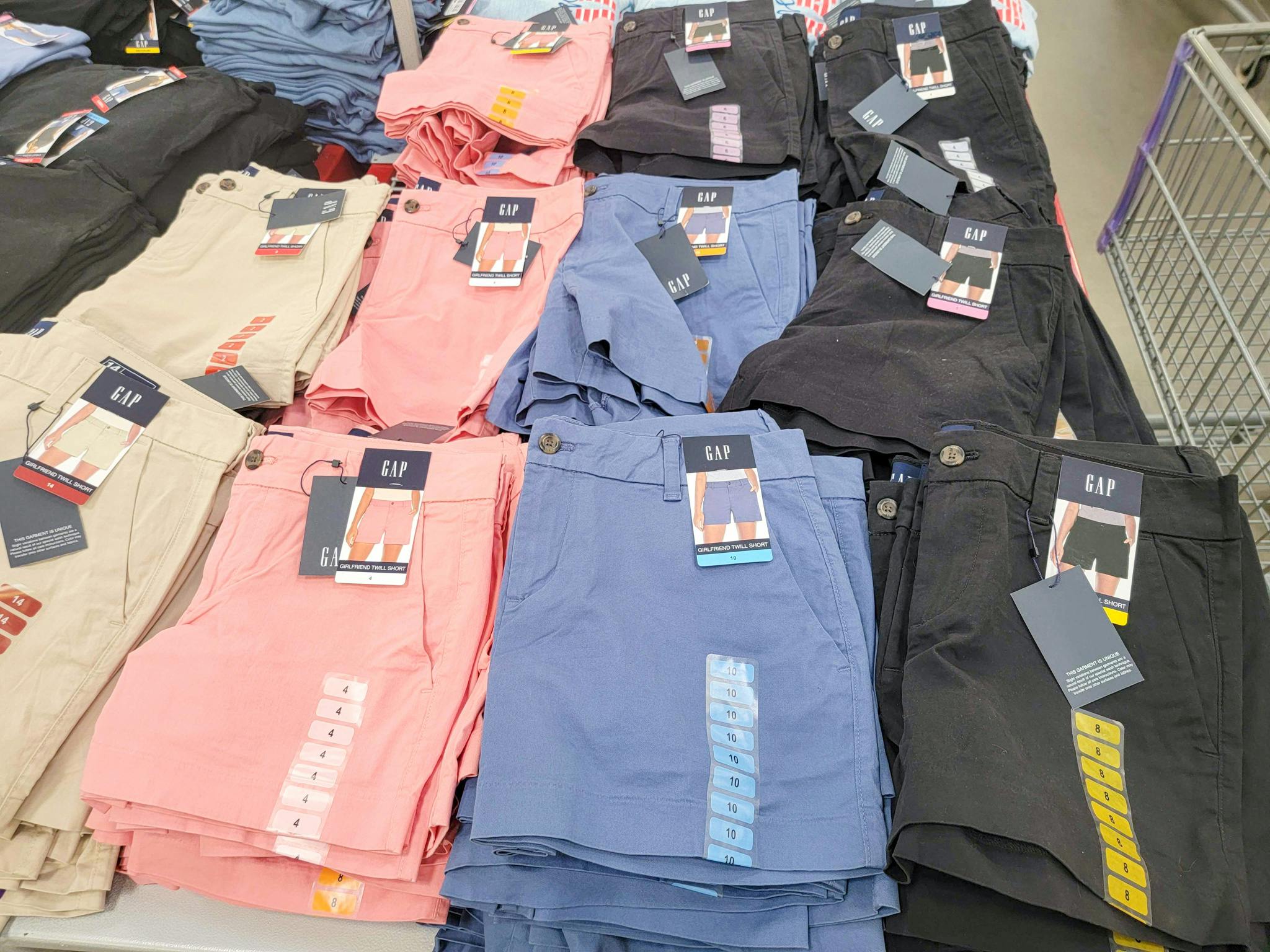 gap shorts sam's club