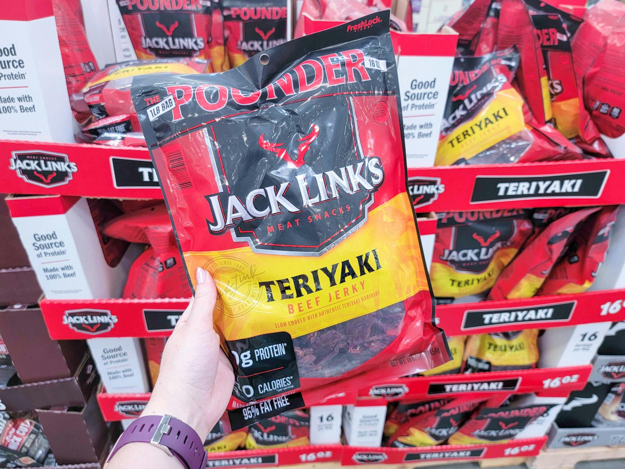 Jack Link's Jerky 16Ounce Bag, Only 15.88 at Sam's Club The Krazy