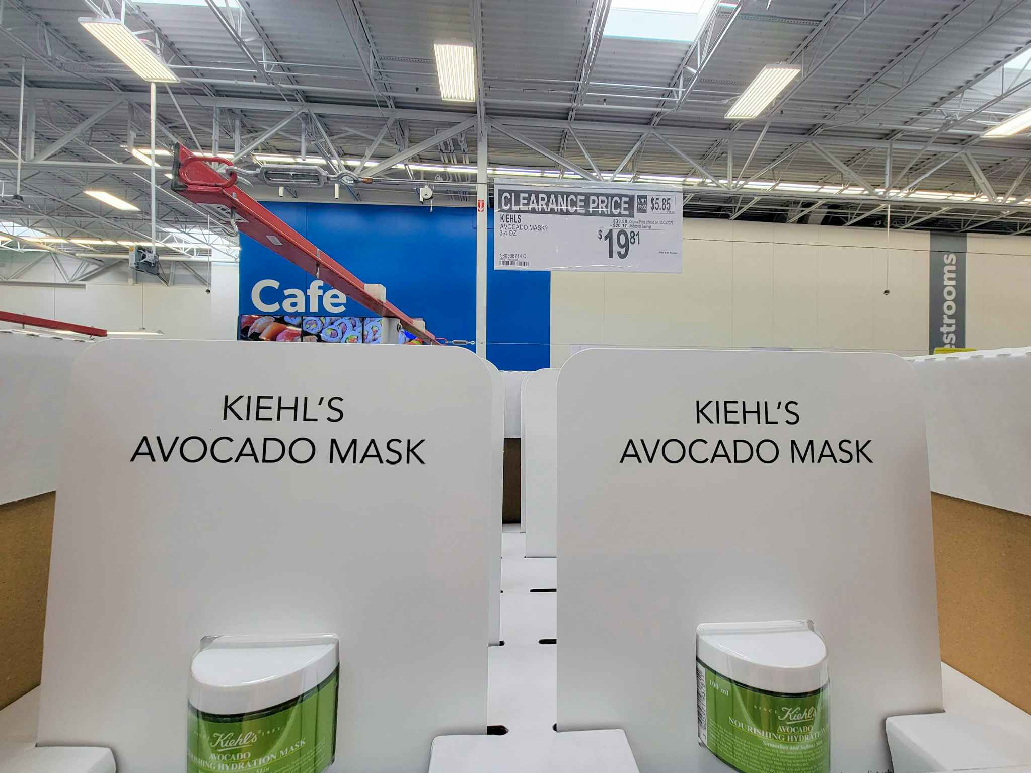 Kiehl's avocado masks