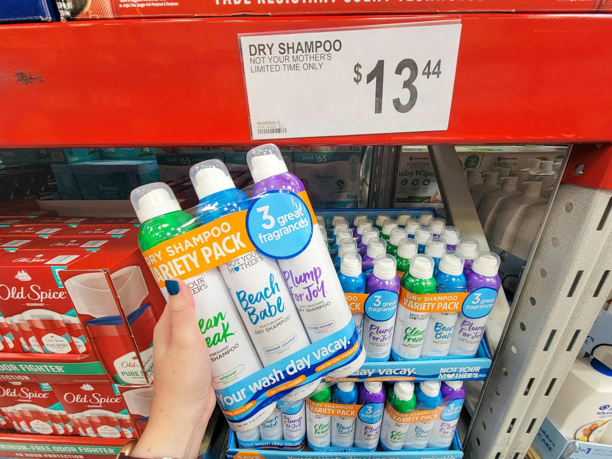 Not Your Mother's Dry Shampoo 3Pack, 13.44 at Sam's Club The Krazy