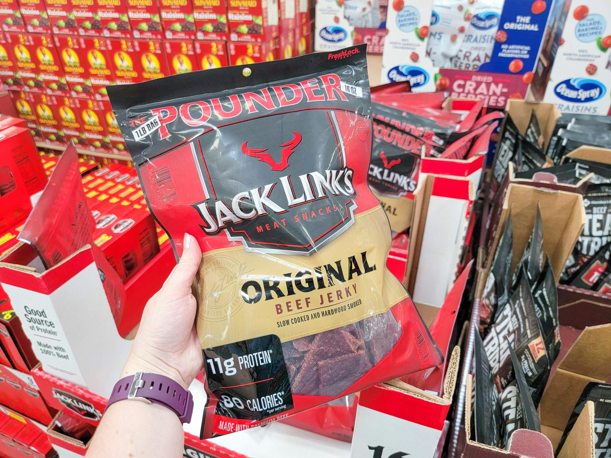 Jack Link's Jerky 16Ounce Bag, Only 15.88 at Sam's Club The Krazy
