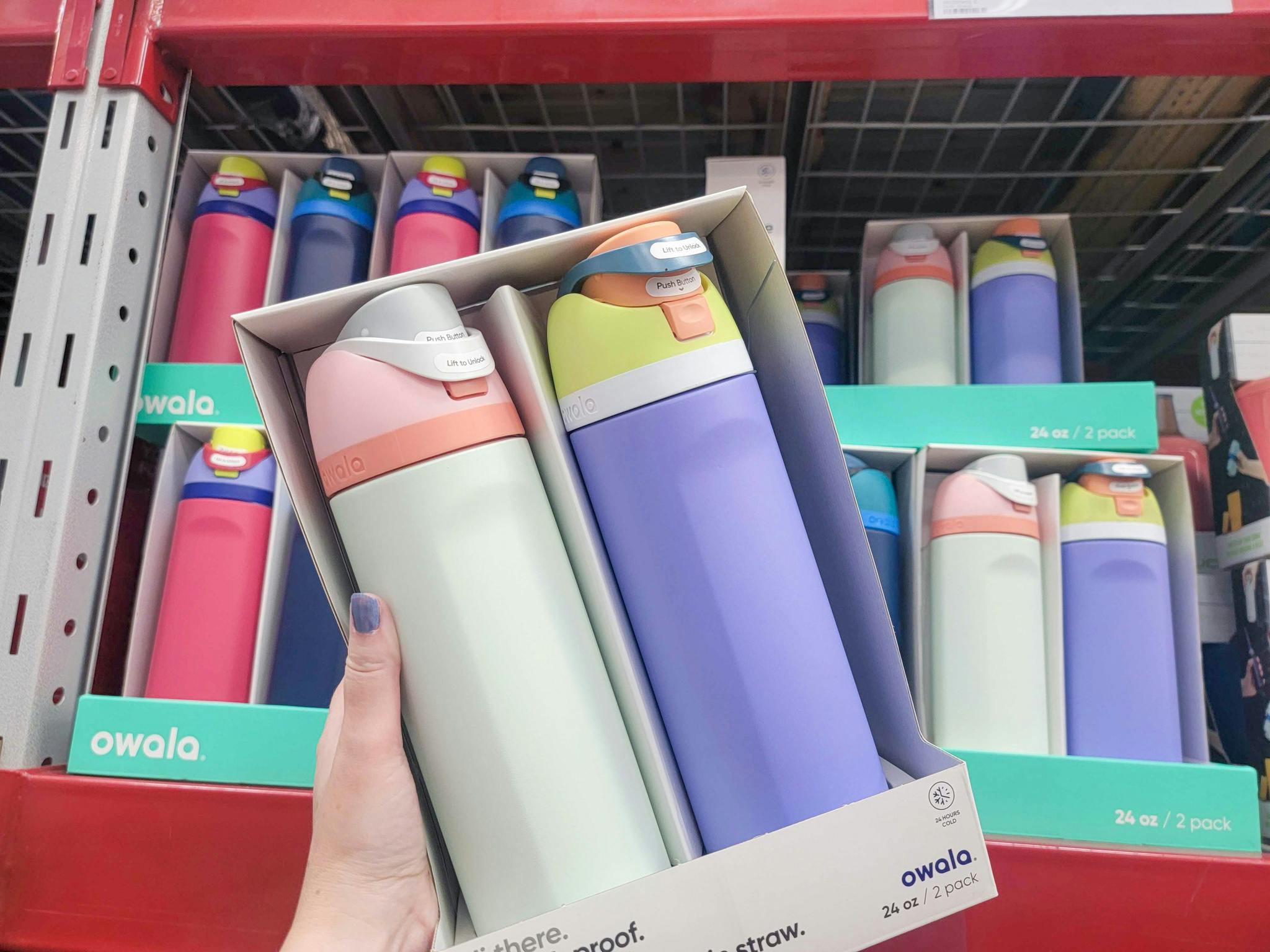 Owala Stainless Steel Water Bottle 2Pack, 29.98 at Sam's Club The