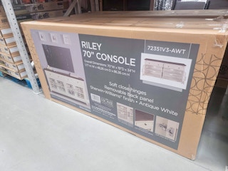 70 inch tv stand in the box