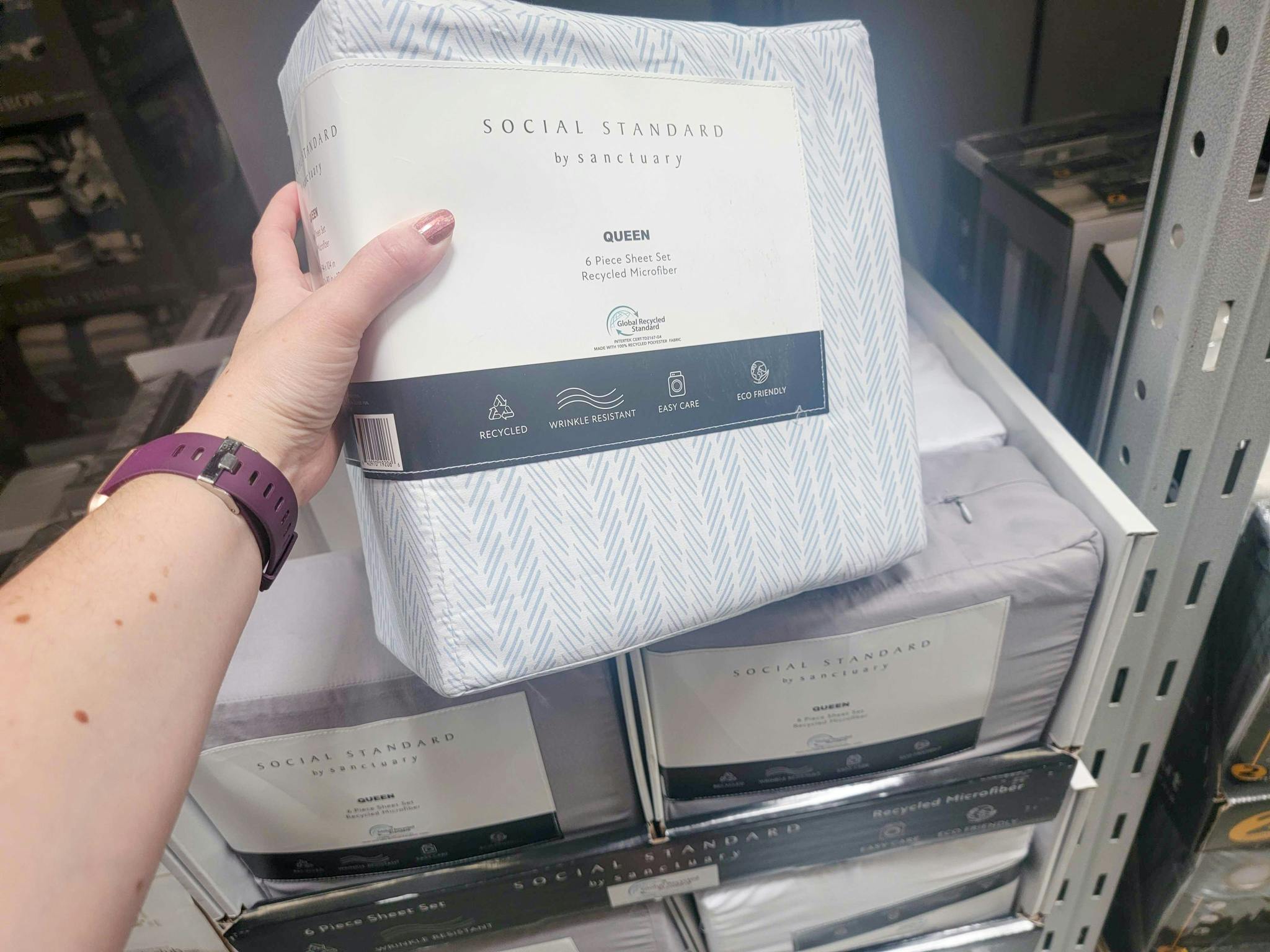 Social Standard Queen Sheet Set, Only 