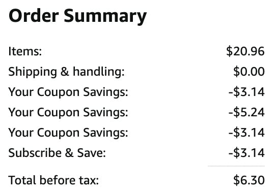 Amazon coupon 30 off