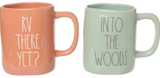 Rae Dunn In the Woods and Are We There Yet Mug Set - 2-Piece
