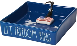 Rae Dunn Let Freedom Ring Napkin Holder