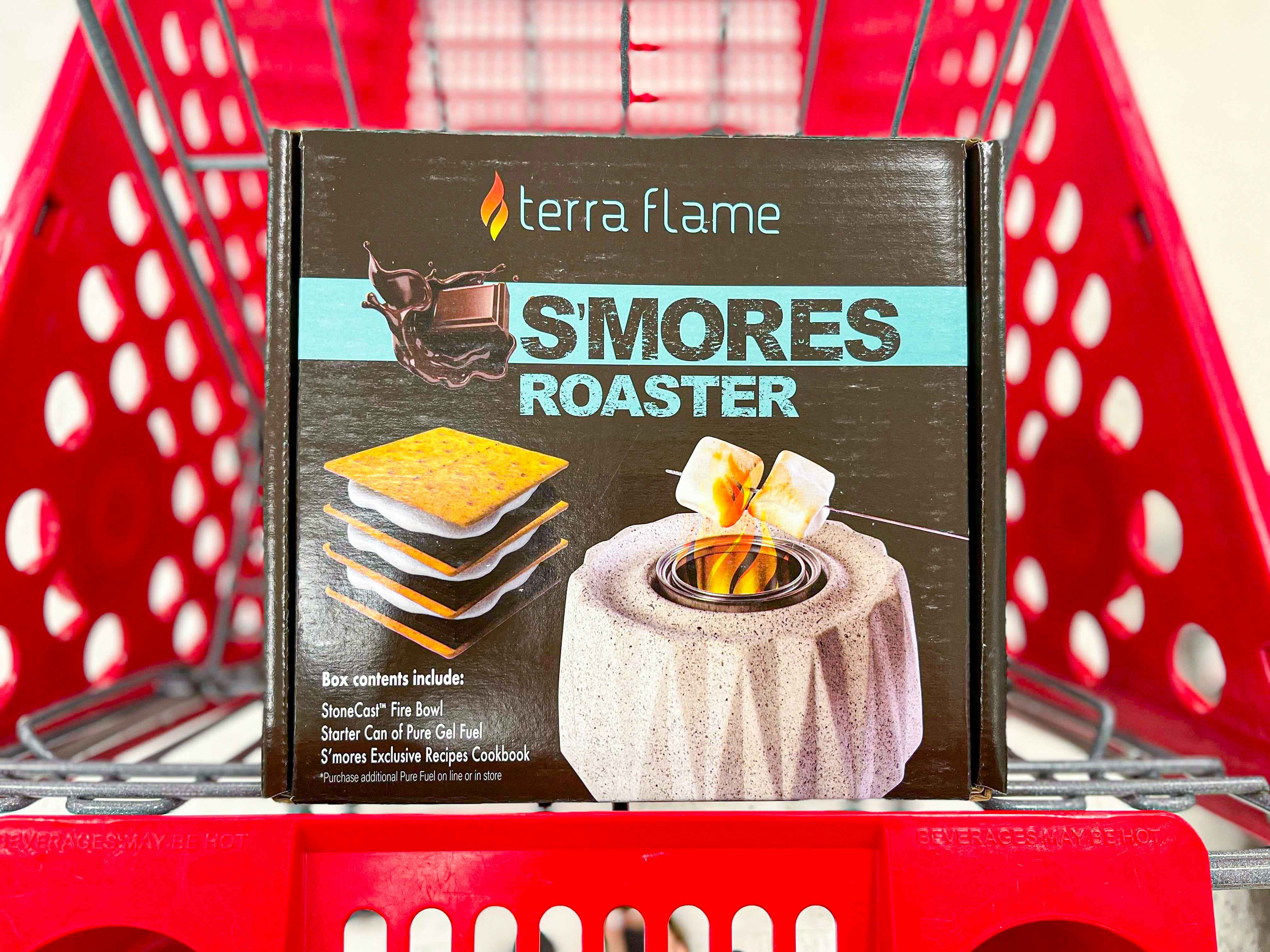 s'mores roaster in Target shopping cart