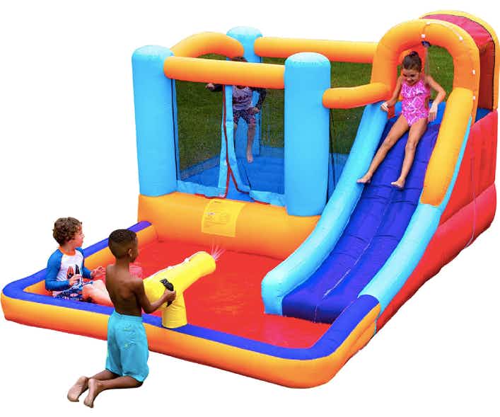 Giant Bounce House Water Slide with Pool Area & Blower
