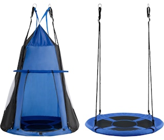 Kids' 40-Inch Hanging Chair Tent Swing