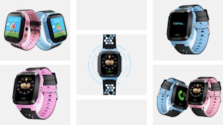 Kids' Waterproof GPS Phone Smartwatch