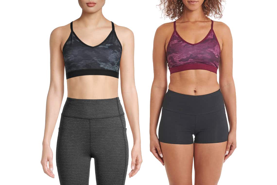 athletic works racerback sports bra