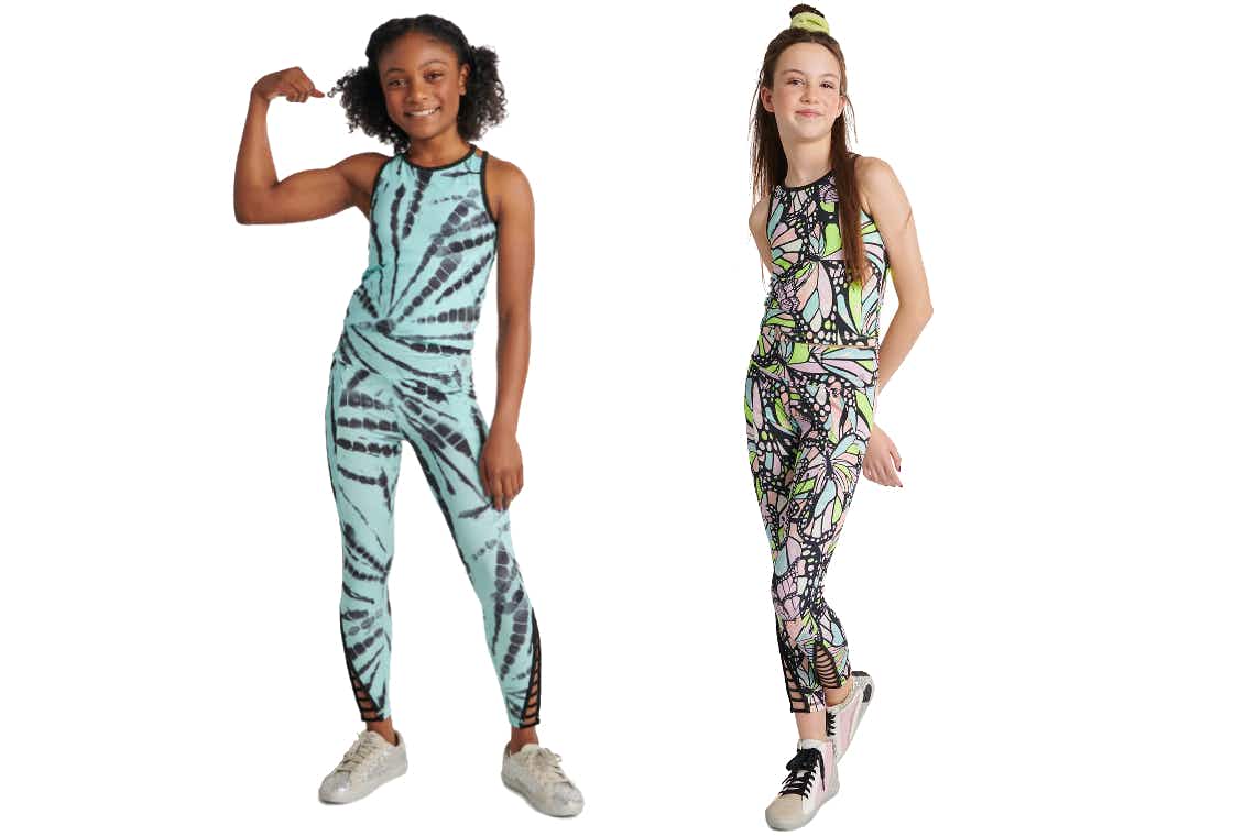 justice bra and leggings outfit