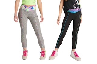 justice cross waistband leggings