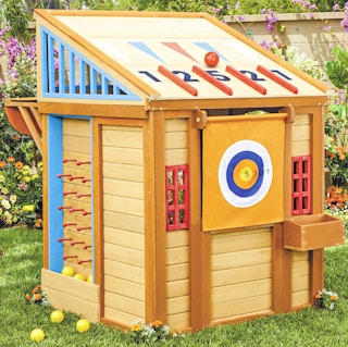 little tikes 5-in-1 wood game house