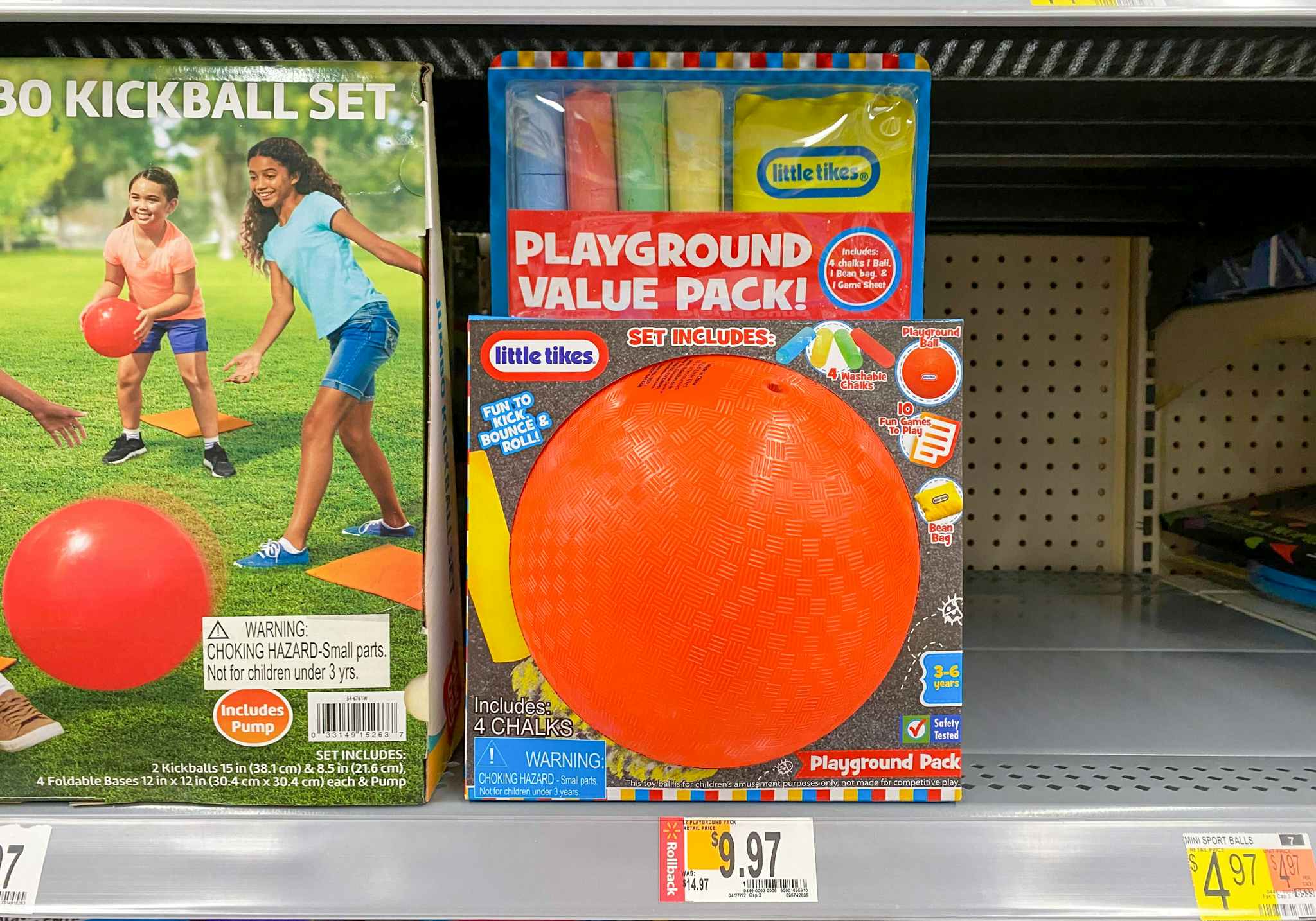 little tikes playground value pack on walmart shelf