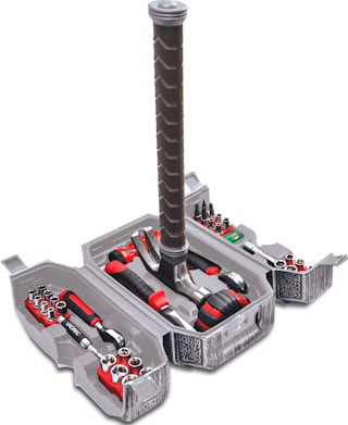 marvel avengers thor hammer tool set