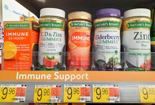Nature's Bounty Immune Jelly Bean Vitamins at Walmart