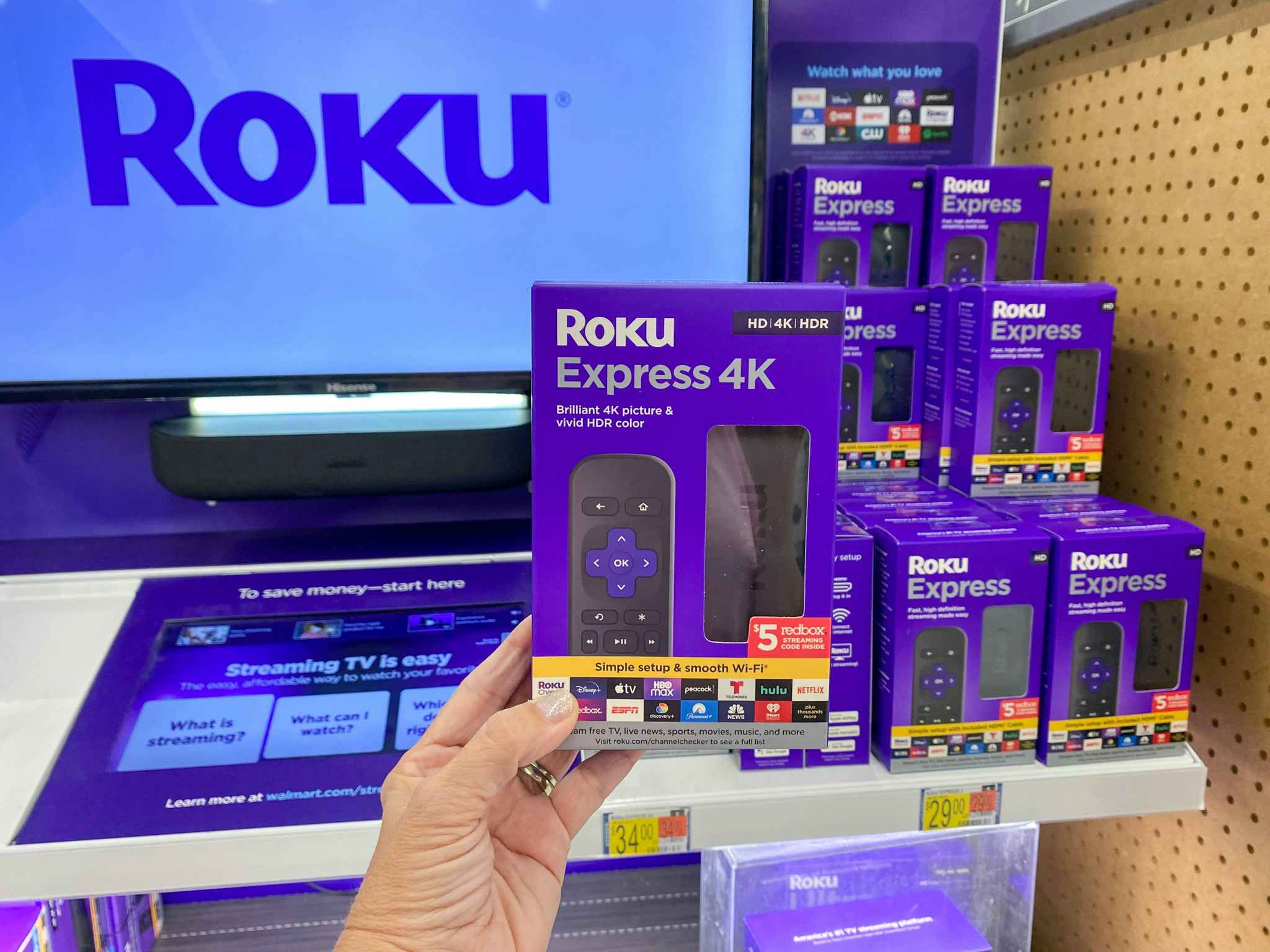 Roku Express 4K at Walmart