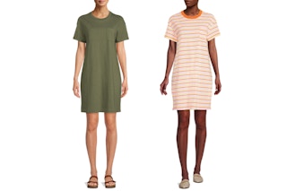 time and tru t-shirt dress with pocket