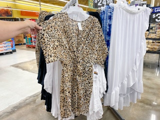 hand holding time and tru twist front cover up at walmart