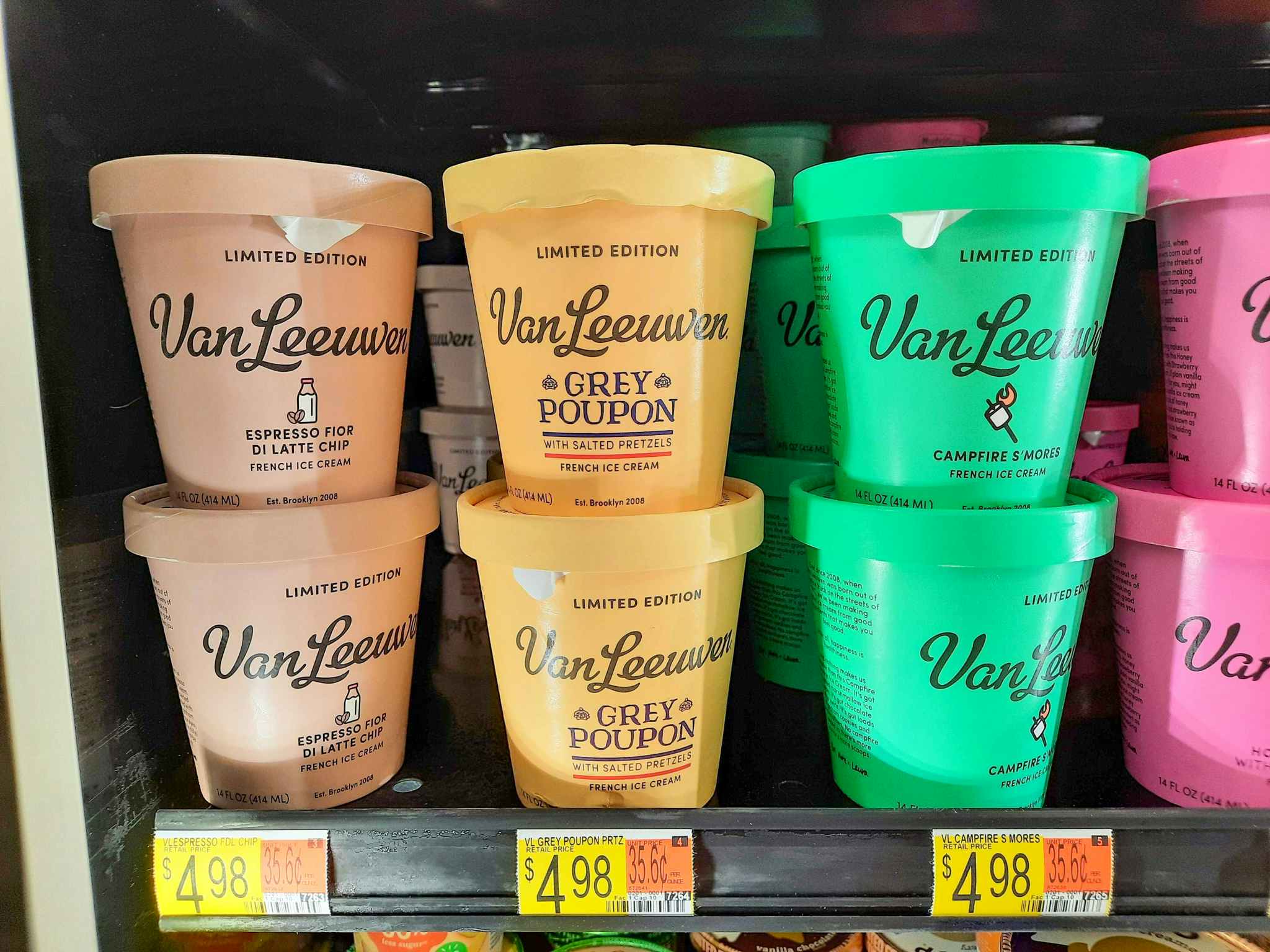 van leeuwen french ice cream on walmart shelf