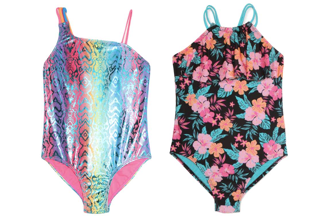 wonder nation one-piece fashion swimsuits