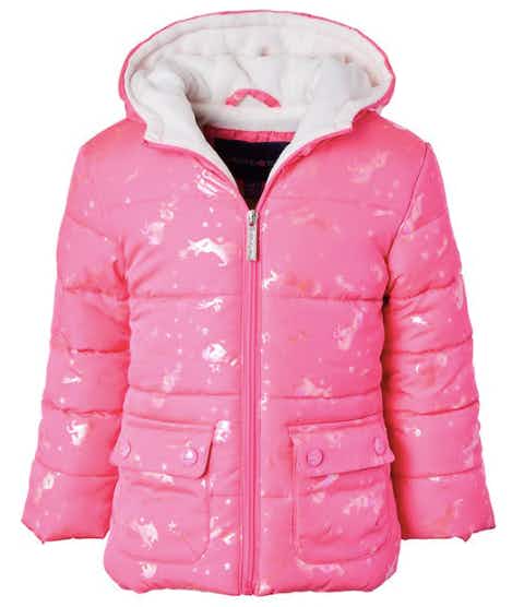 Knockout Pink Hooded Anorak - Toddler & Girls Limited Too