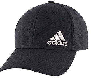 Black cap on a white background