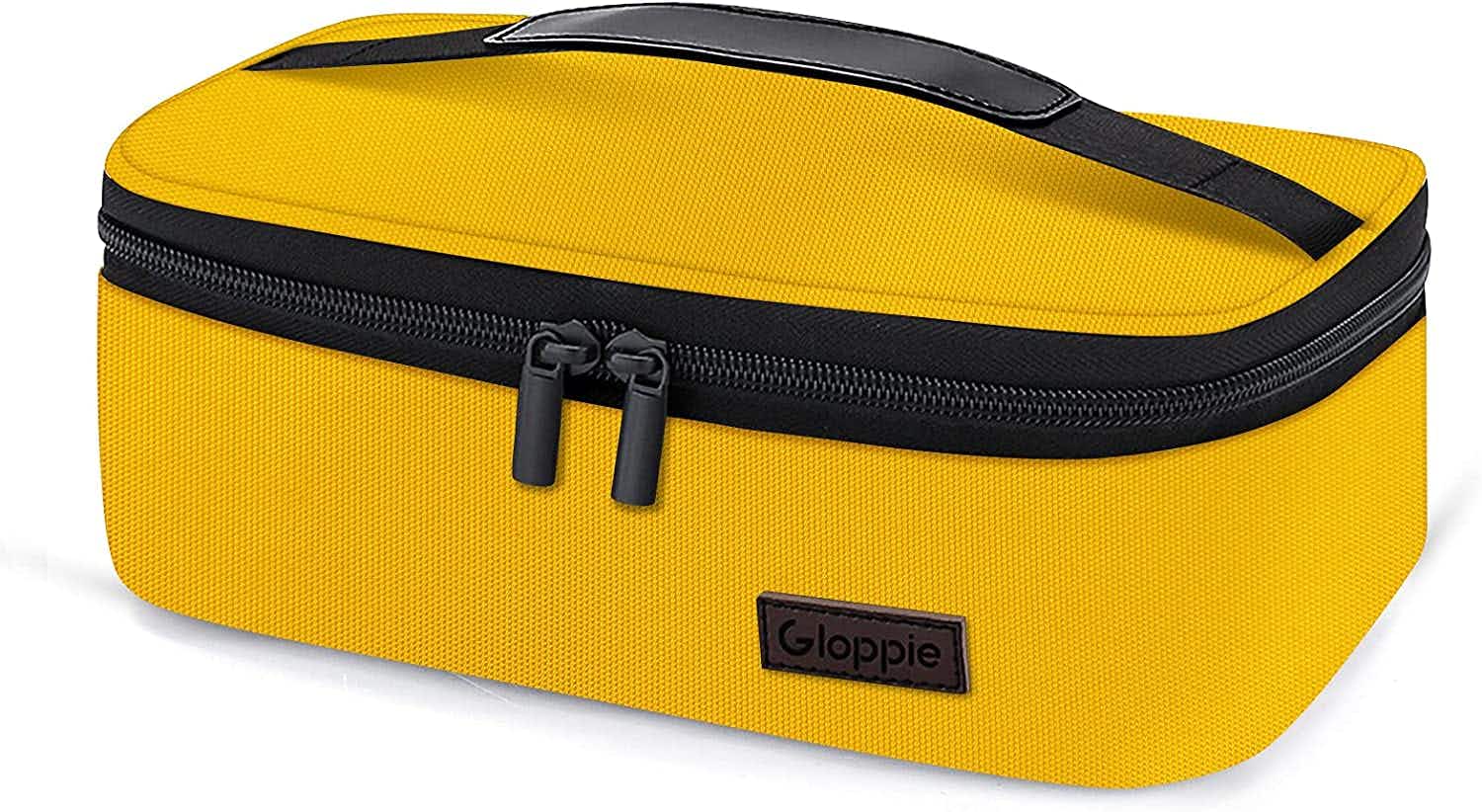Amazon Gloppie yellow lunch bag stock image