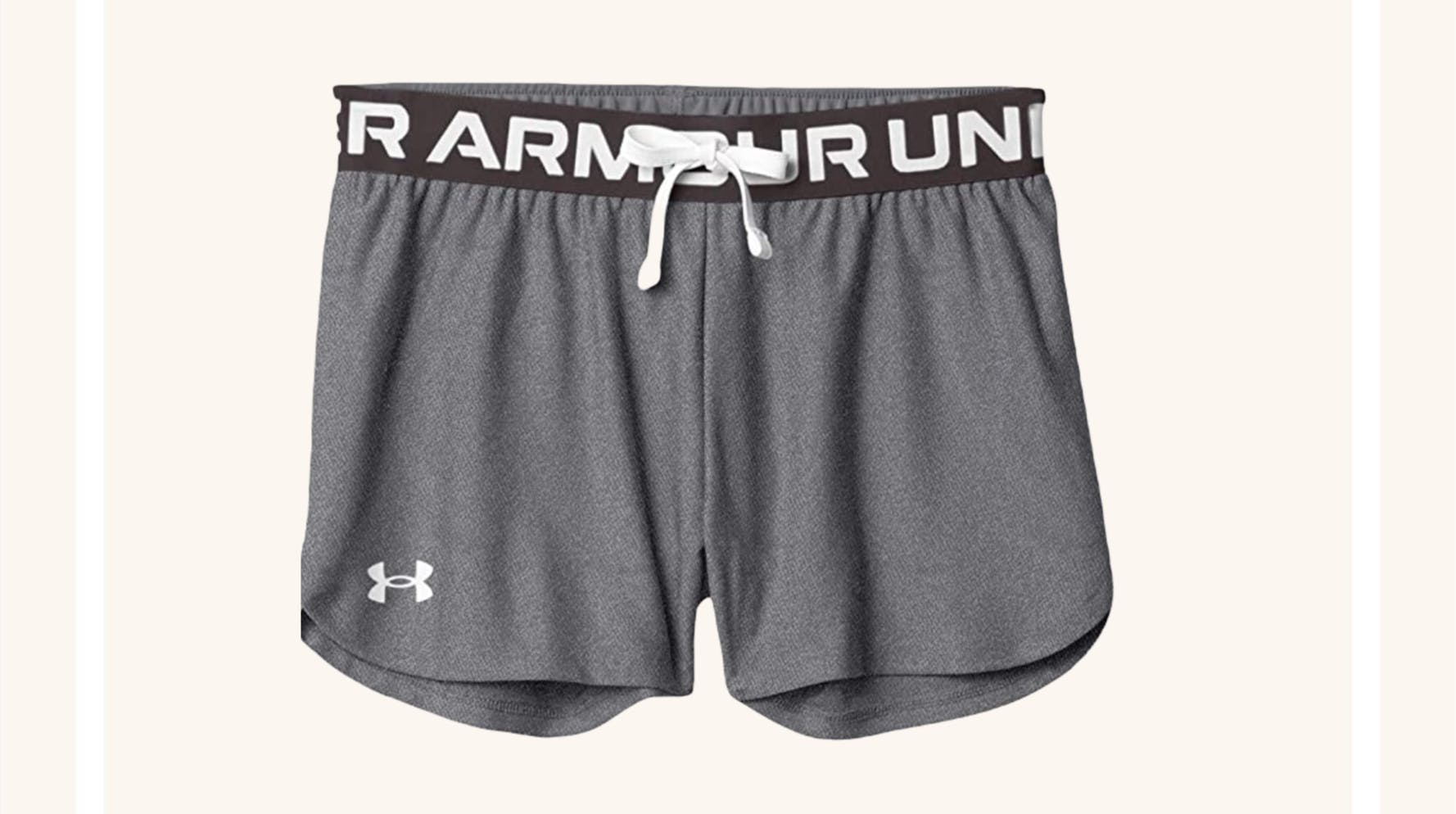 Under Armour Girls Play Up Solid Shorts 
