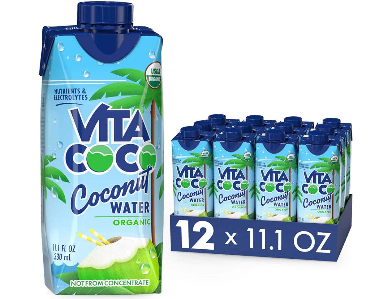 Vita Coco Coconut Water bottles in a pack