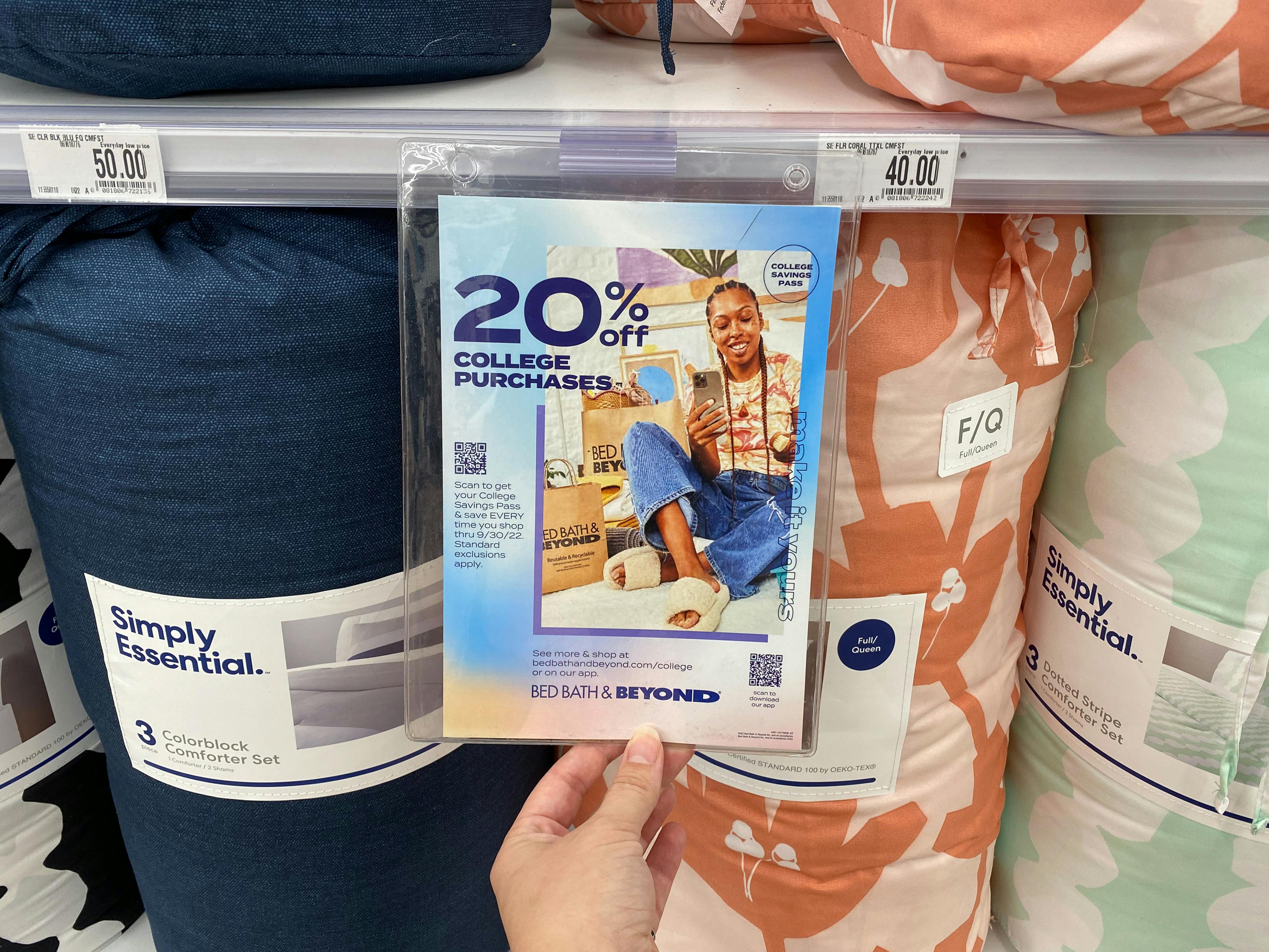 Bed bath beyond college coupon