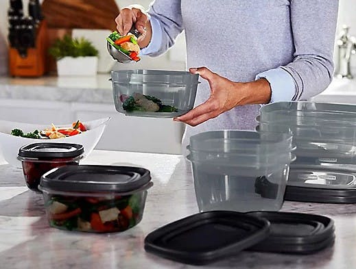 bed bath and beyond rubbermaid food storage