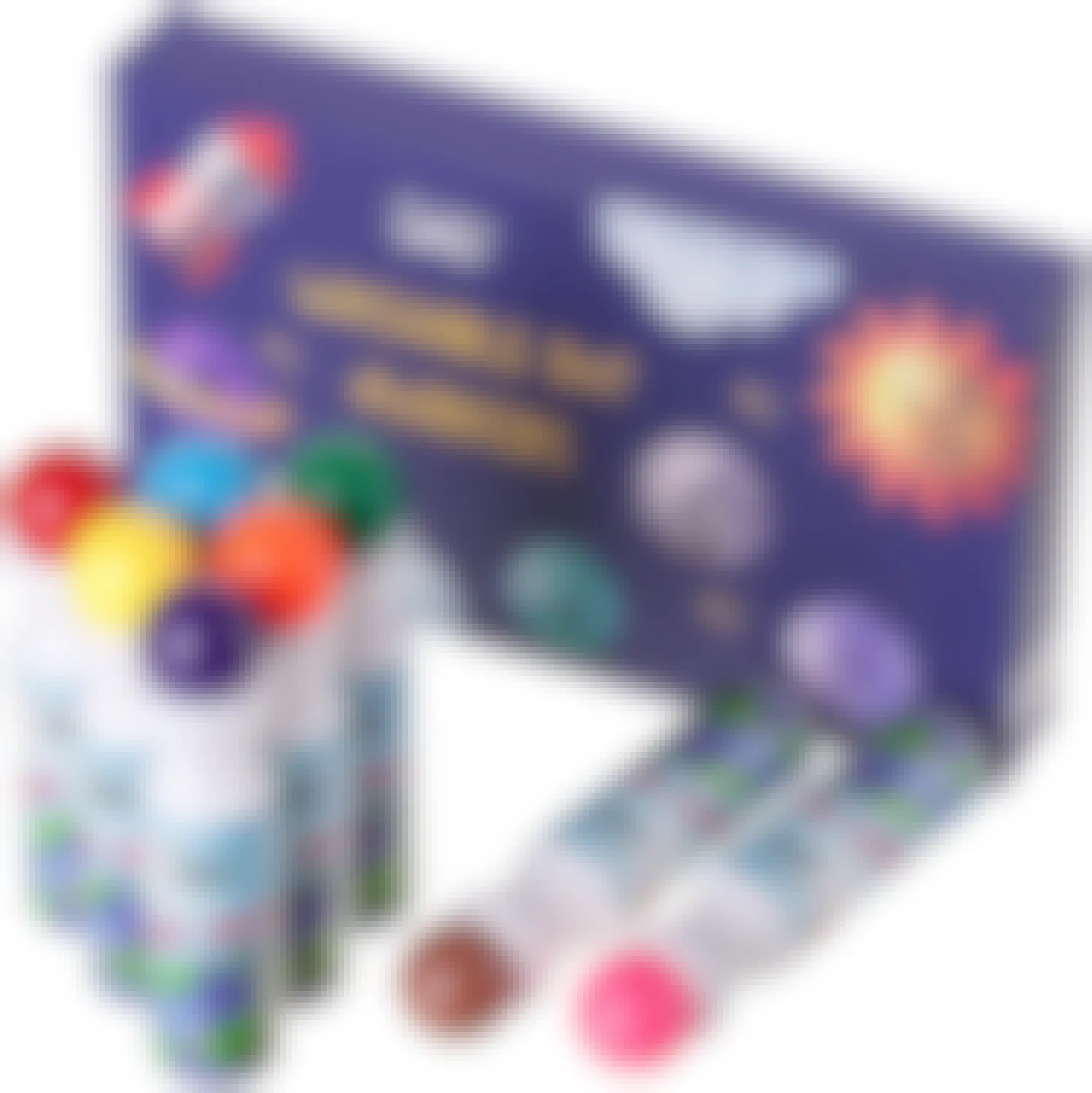 gifts for 2 year olds - A set of Mr. Pen Washable Dot Markers and their box on a white background.
