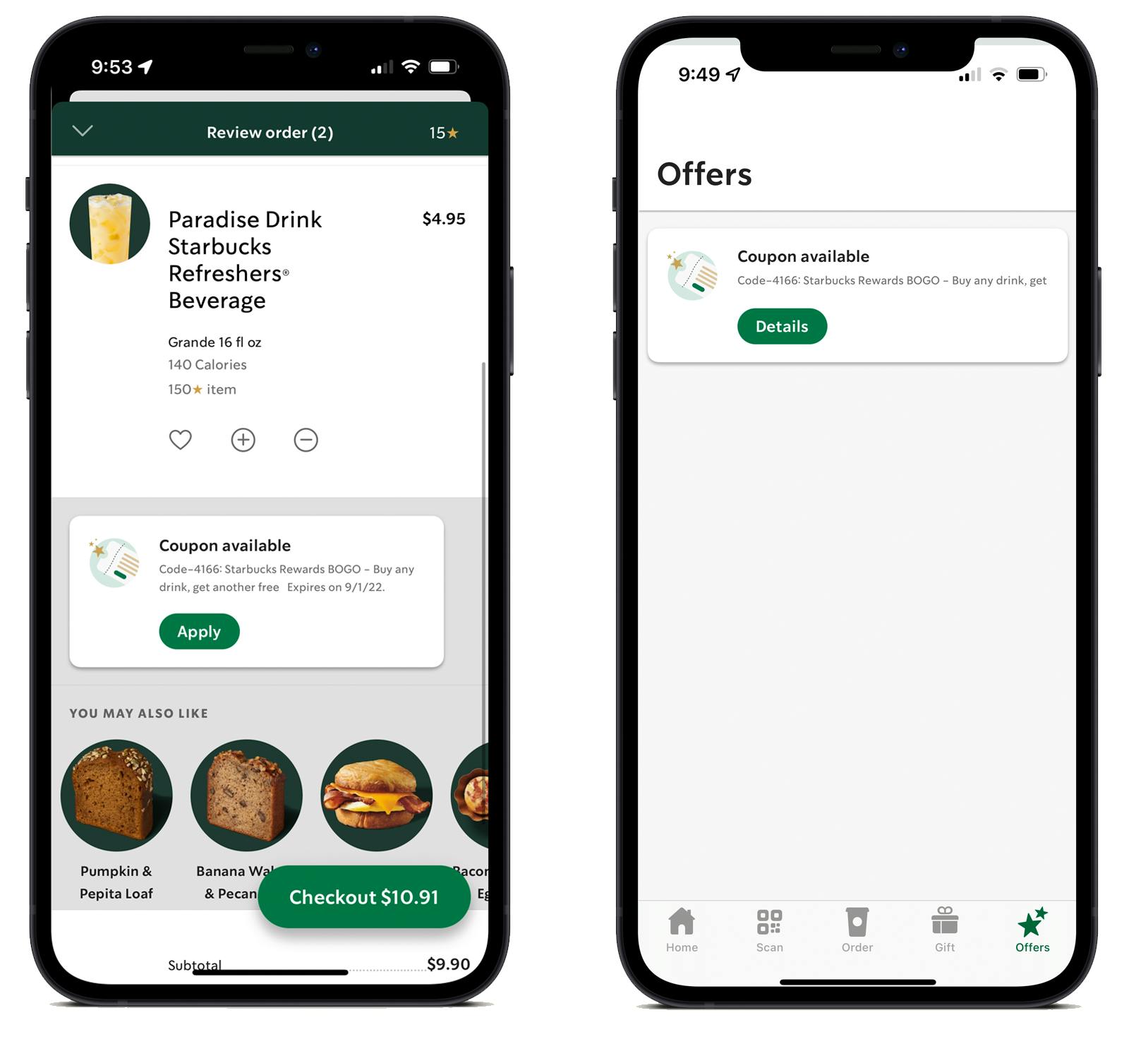 Get BOGO Free Starbucks When You Order on the Starbucks App ...