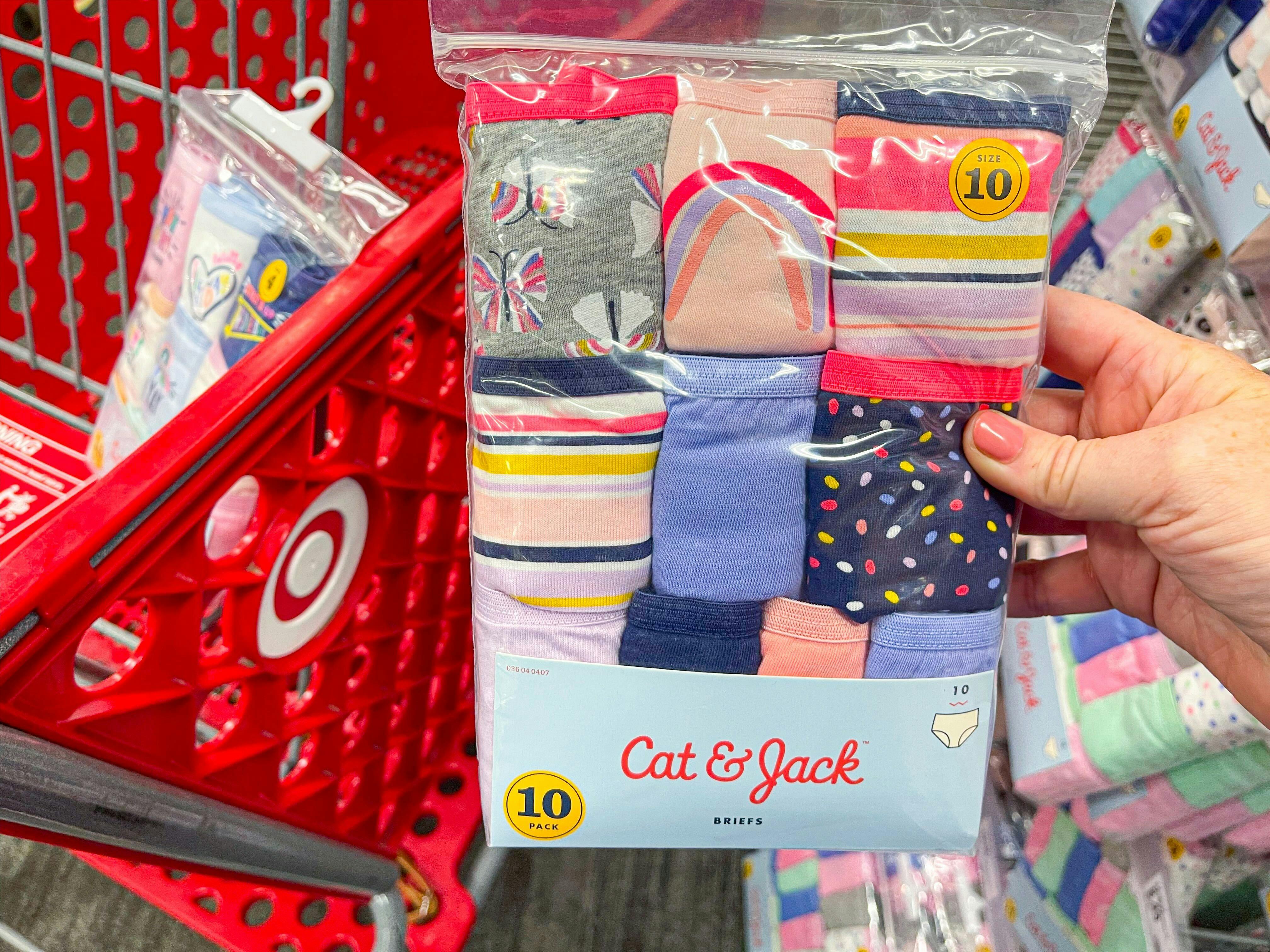 Cat & Jack Underwear 10Packs, Only 6.64 at Target The Krazy Coupon Lady