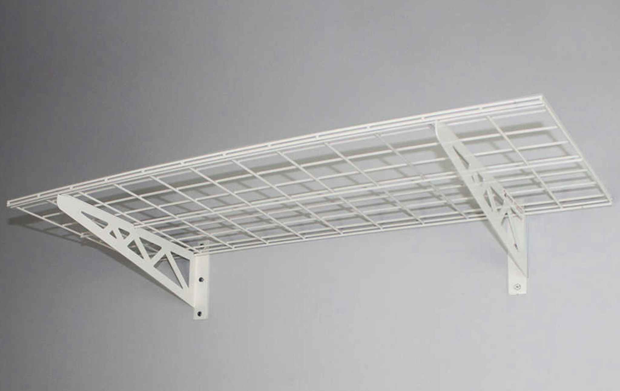 saferacks mounted on a gray wall