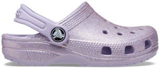 crocs toddlers classic glitter clog