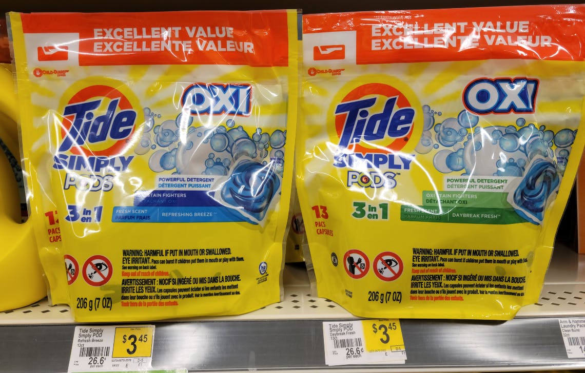 Tide Simply Pods, Only $1.95 at Dollar General - The Krazy ...