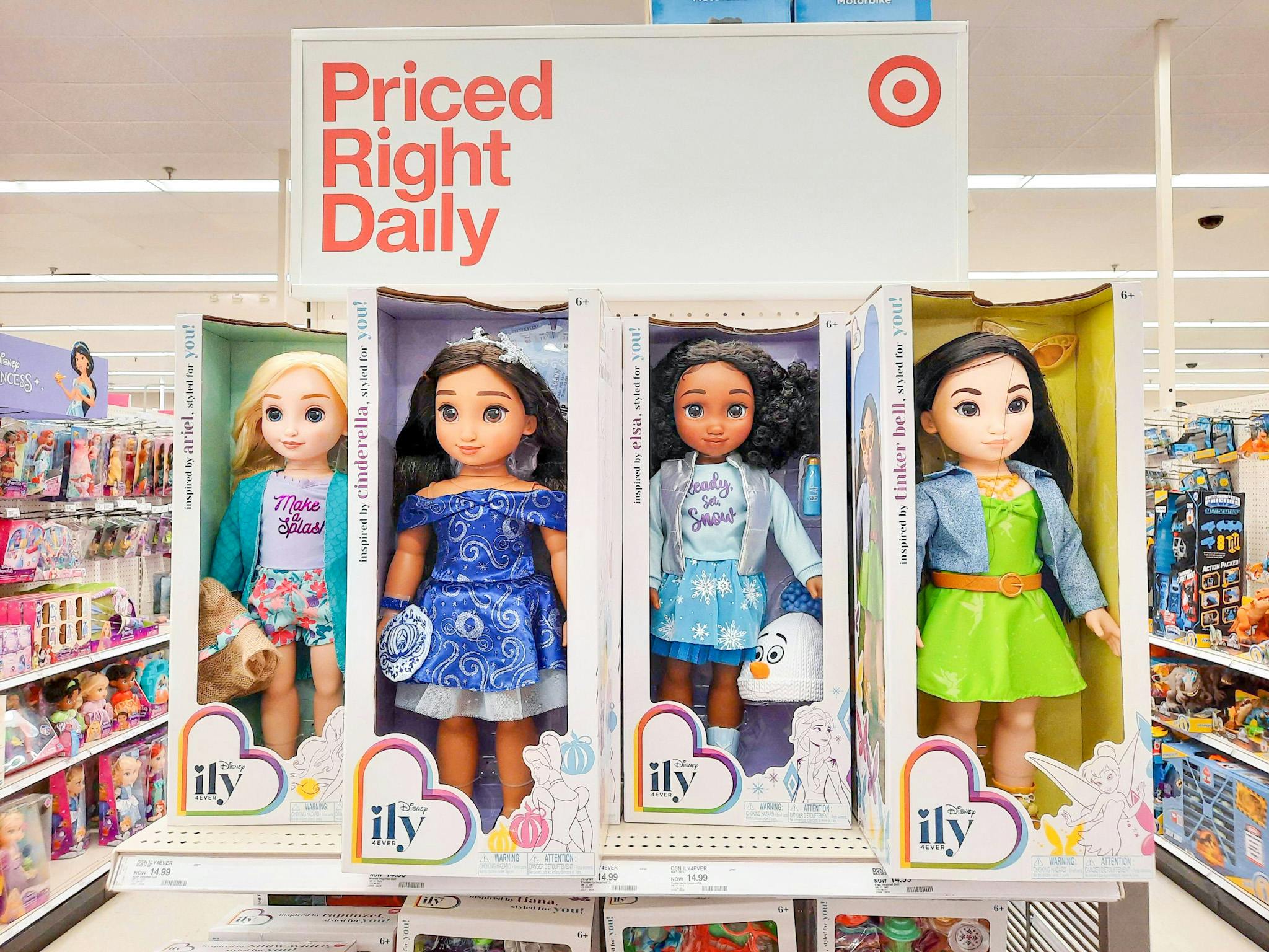 ily disney dolls at target