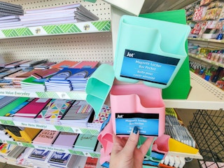 magnetic locker bins to hold pencils