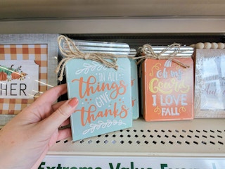 mason jar style fall decor signs