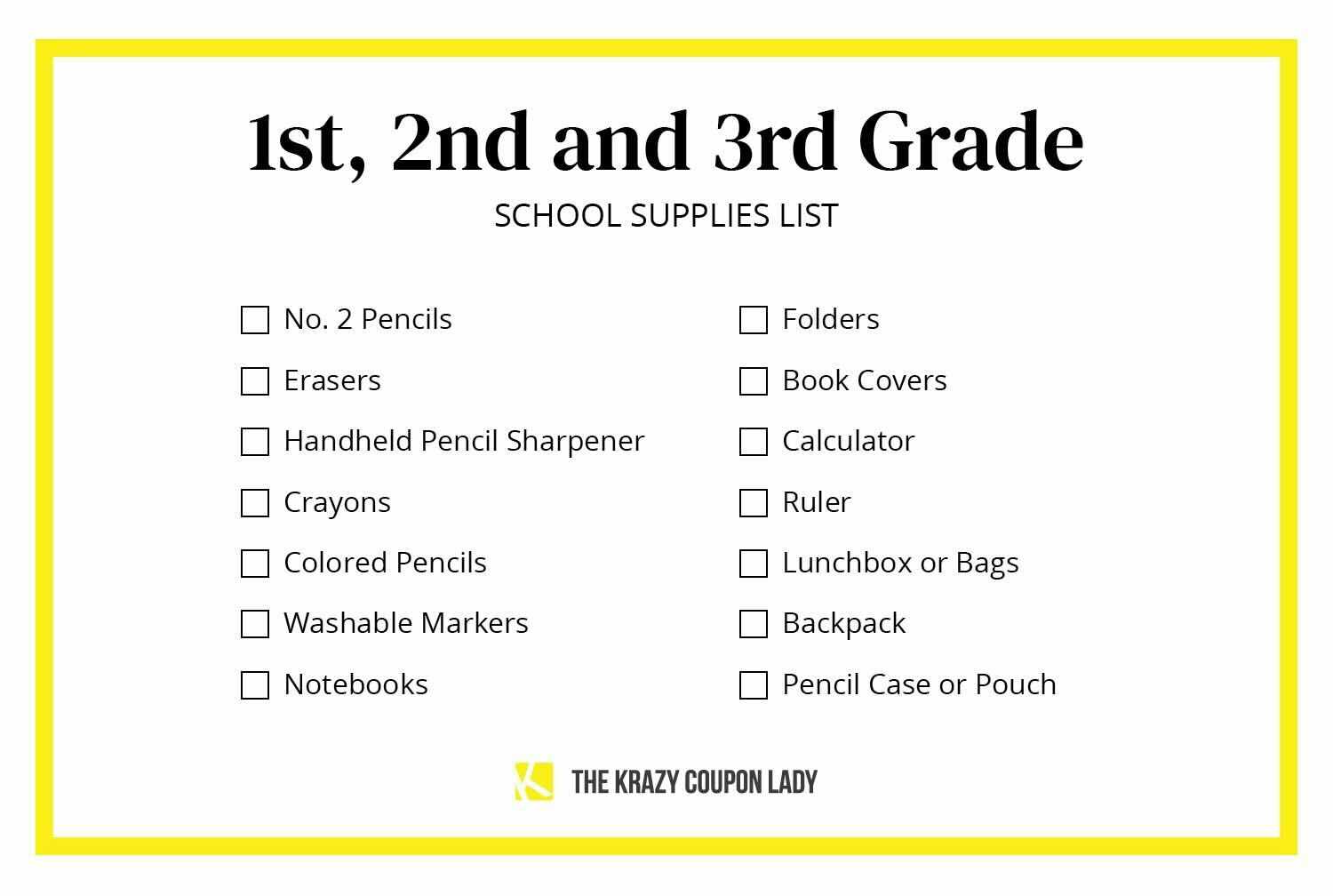 Back-to-School Supplies: Easy Checklists for All Grades in 2024