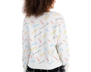 junior friends sweatshirt woman back