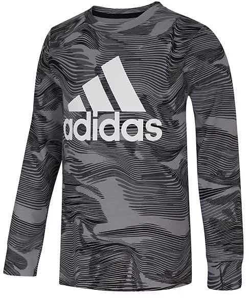 adidas boys warped logo tee at kohl's